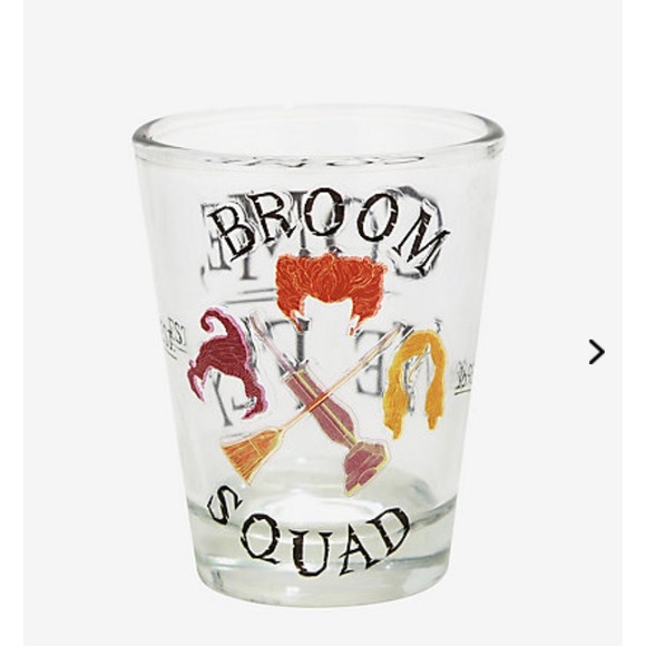 DISNEY hocus pocus broom squad shot glass! - Picture 3 of 4
